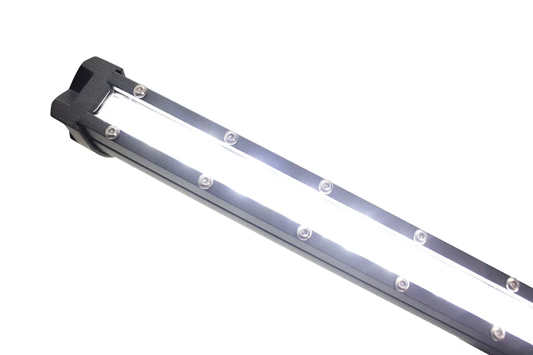 RSLP8 – RACESPORT LT Light Bar, LED 8 Inch Length White CREE 5 Watt Bulb 30 Watt/ 10 To 30 Volt DC 2550 Lumens With W...